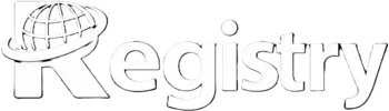 Registry r.nz - Short Premium Subdomain Names - White Logo