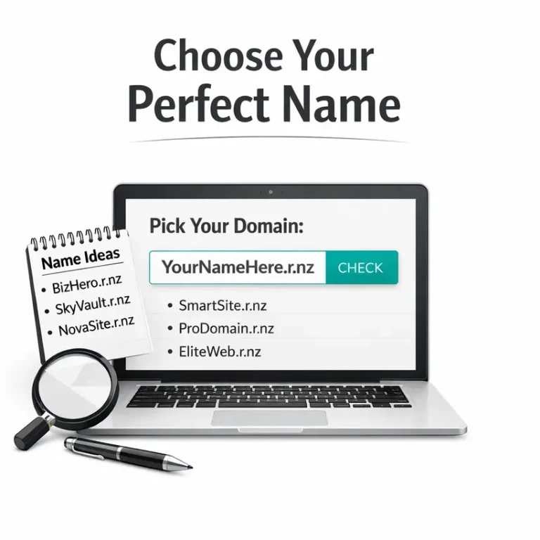 Domain name search results for a short r.nz subdomain