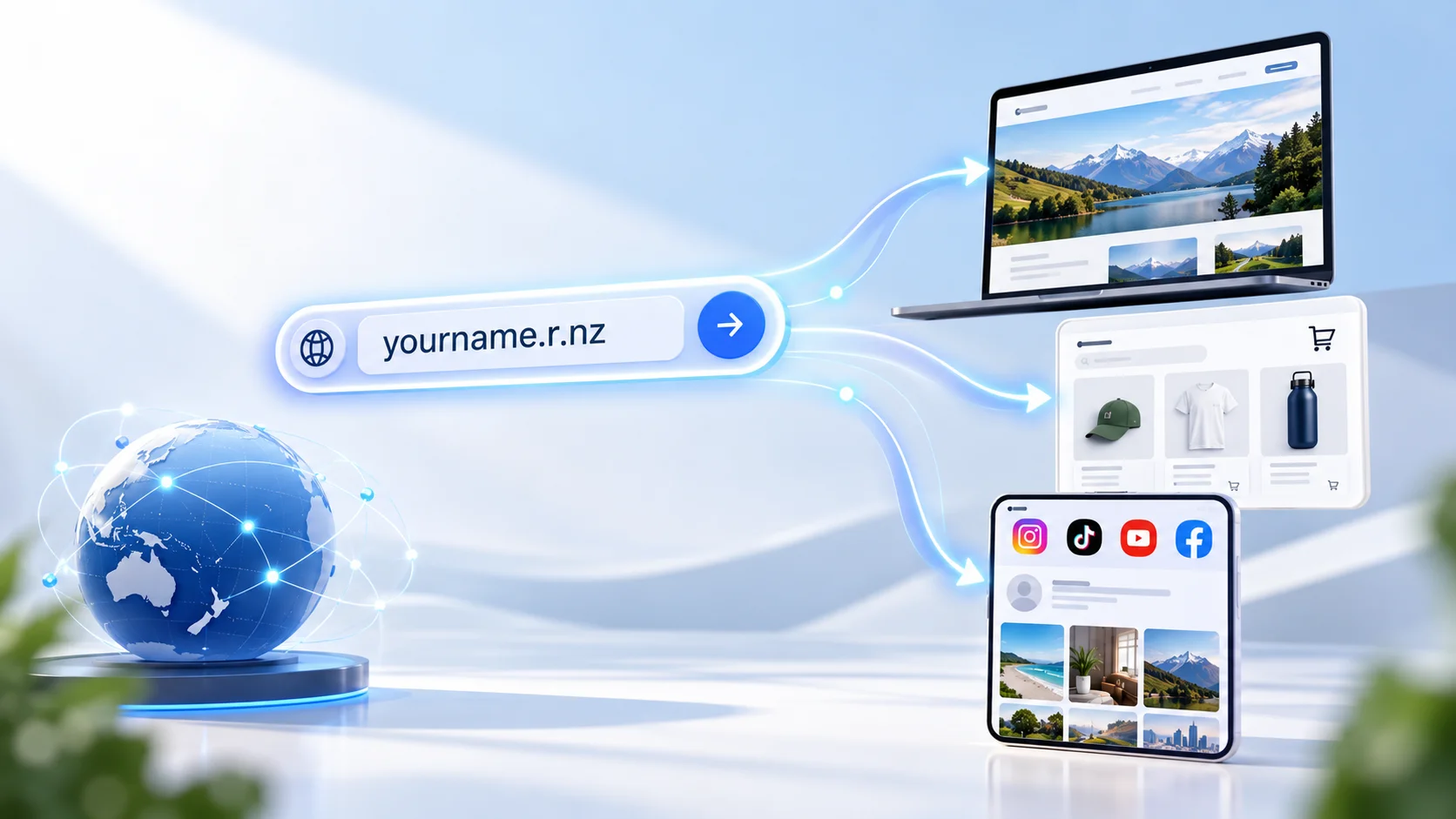 how domain redirects work